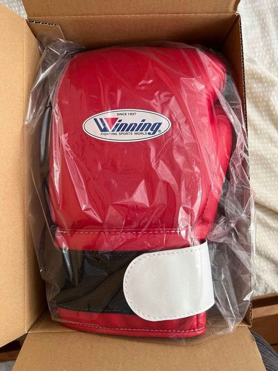 Winning ウイニングボクシンググローブ14oz 赤 12 スポーツ Winning